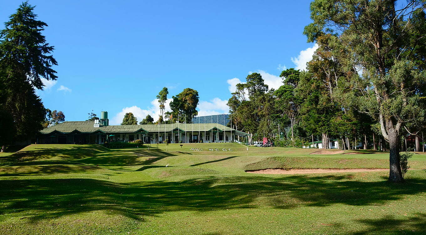 NUWARA ELIYA, SRI LANKA - JANUARY 31: People activities and Nuwara Eliya city view on January 31 2017 In Nuwara Eliya, Sri Lanka
